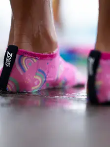 Display front view 6 of Product detail - Non Slip Rainbow Swimming Socks RNMG