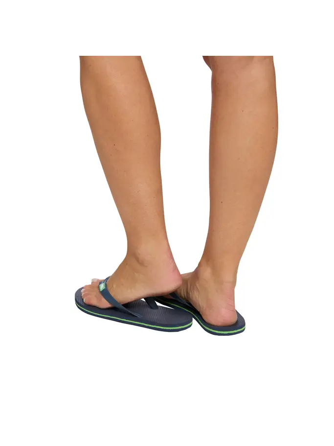 New, view full size image of Front view of Product detail - Zoggs Cloud Flip-Flops navy