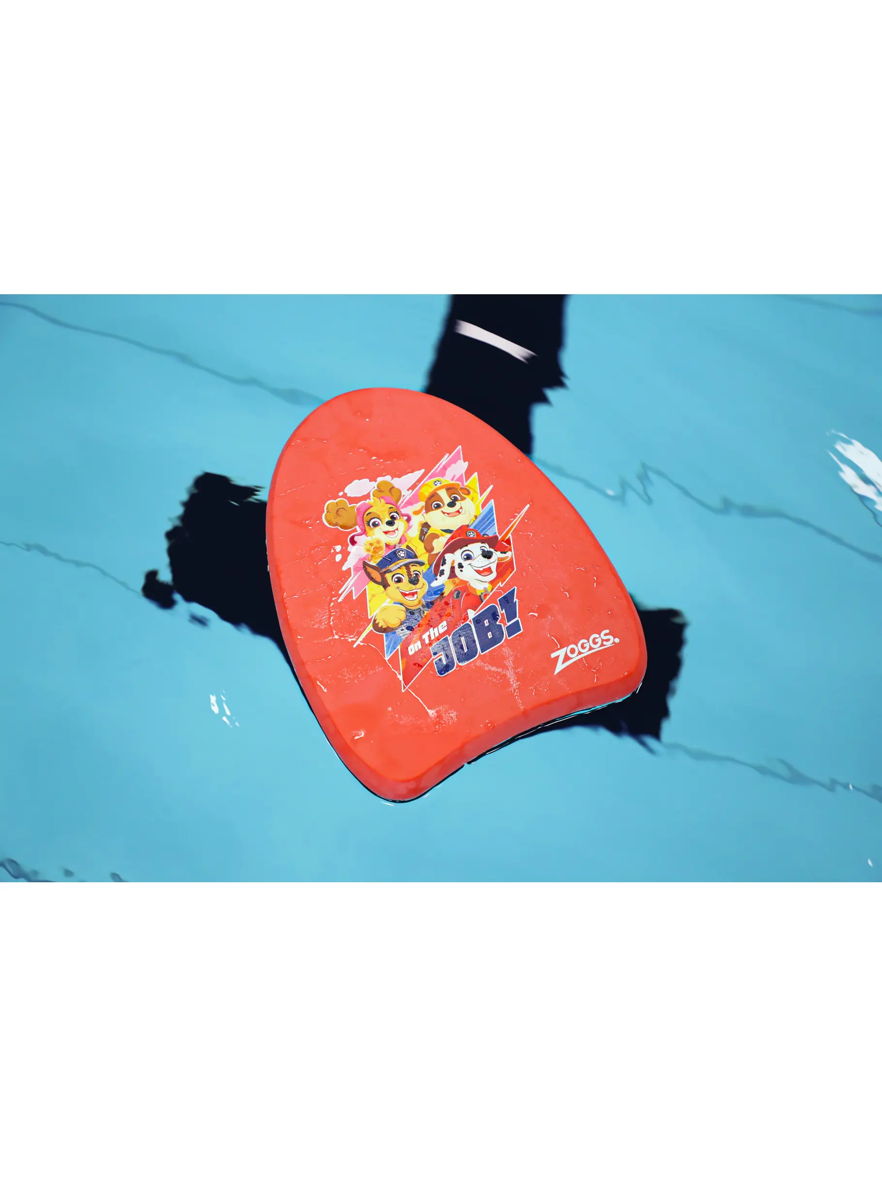 New, view full size image of Front view of Product detail - Paw Patrol Mini Swimming Kickboard red