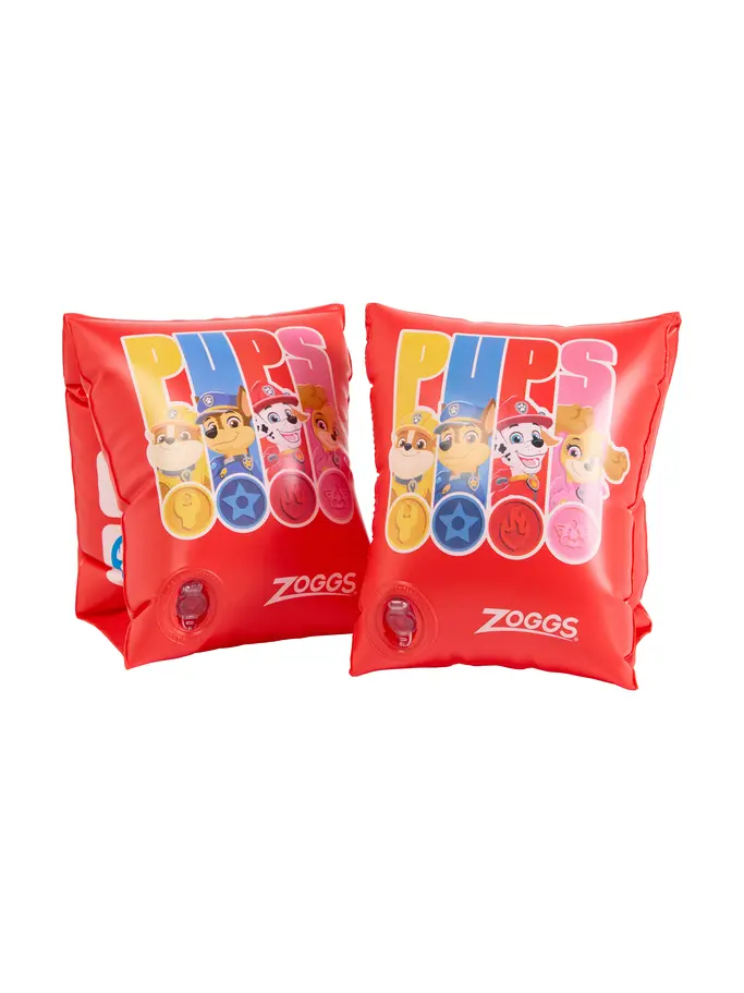 New, view full size image of Front view of Product detail - Inflatable Paw Patrol Armbands red