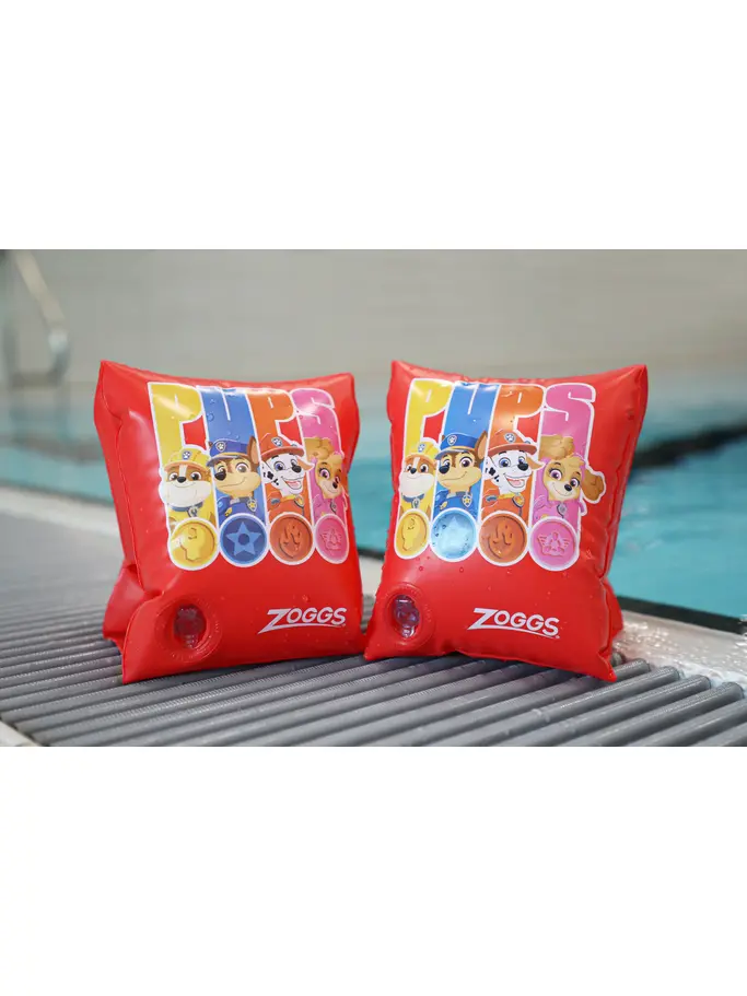 New, view full size image of Front view of Product detail - Inflatable Paw Patrol Armbands red