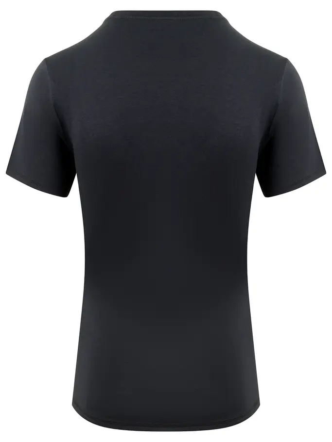 Sale, view full size image of Front view of Product detail - ZOGGS Womens LUCY T-Shirt black/white