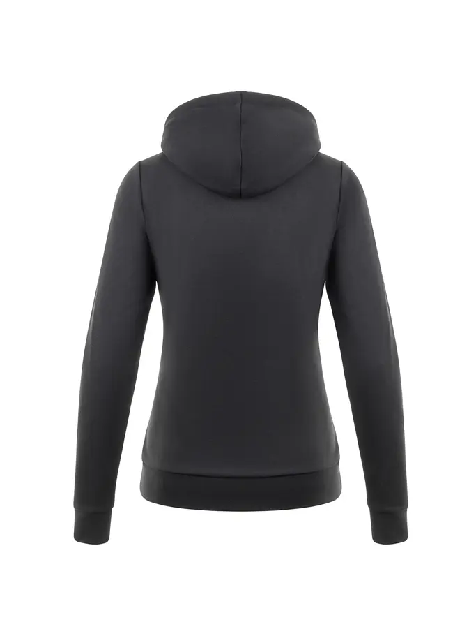 Sale, view full size image of Front view of Product detail - ZOGGS ROSIE Womens Sports Hoodie black/white