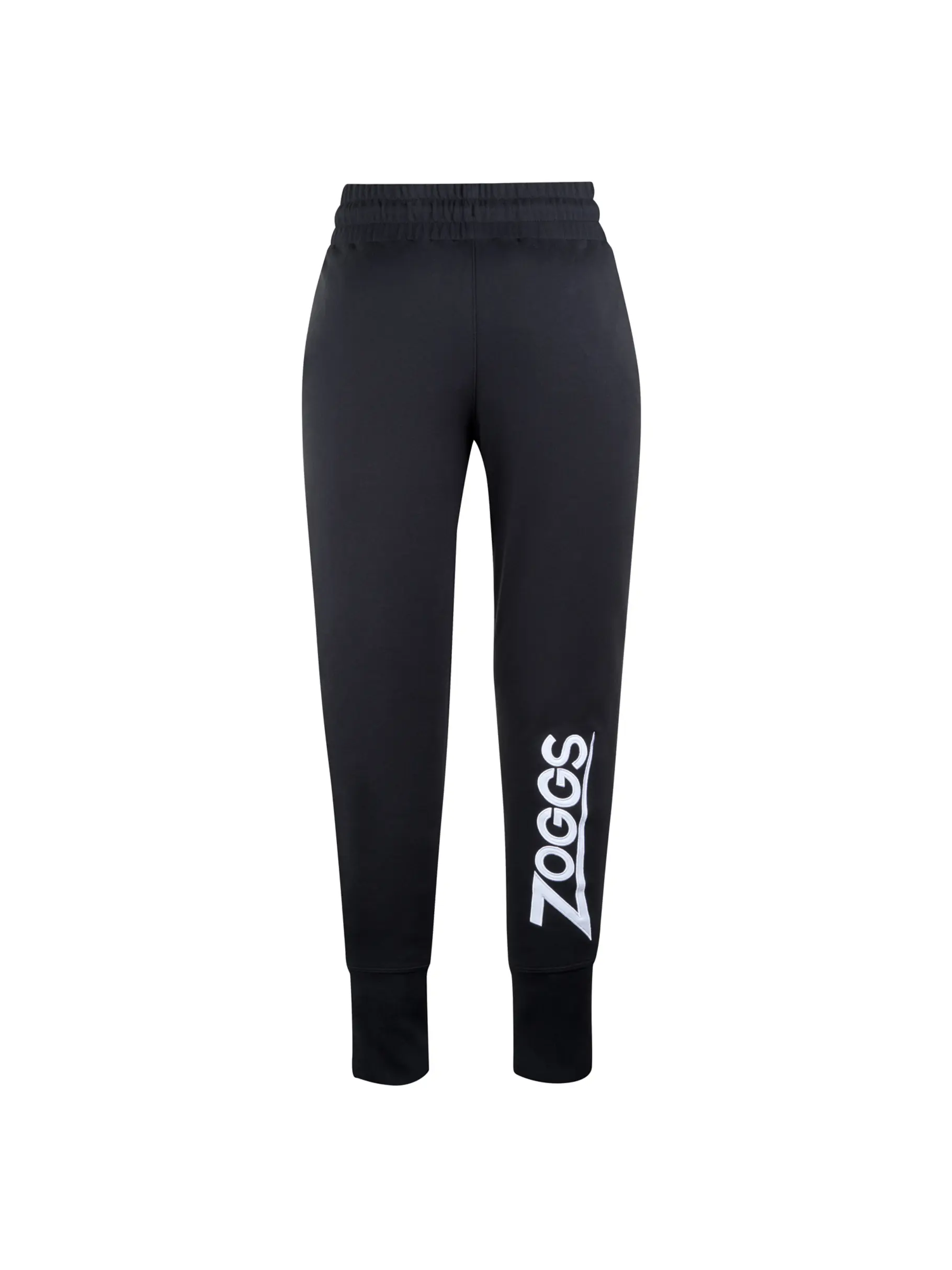 Sale, view full size image of Front view of Product detail - ZOGGS ROSIE Womens Training Jogger Pants black/white