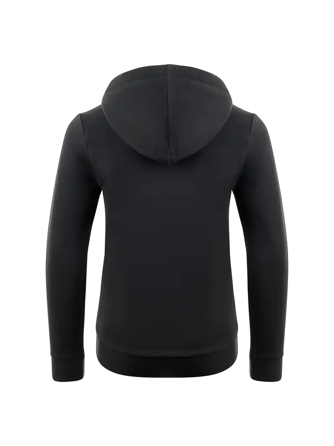 Sale, view full size image of Front view of Product detail - ZOGGS BYRON Junior Sports Hoodie black/white