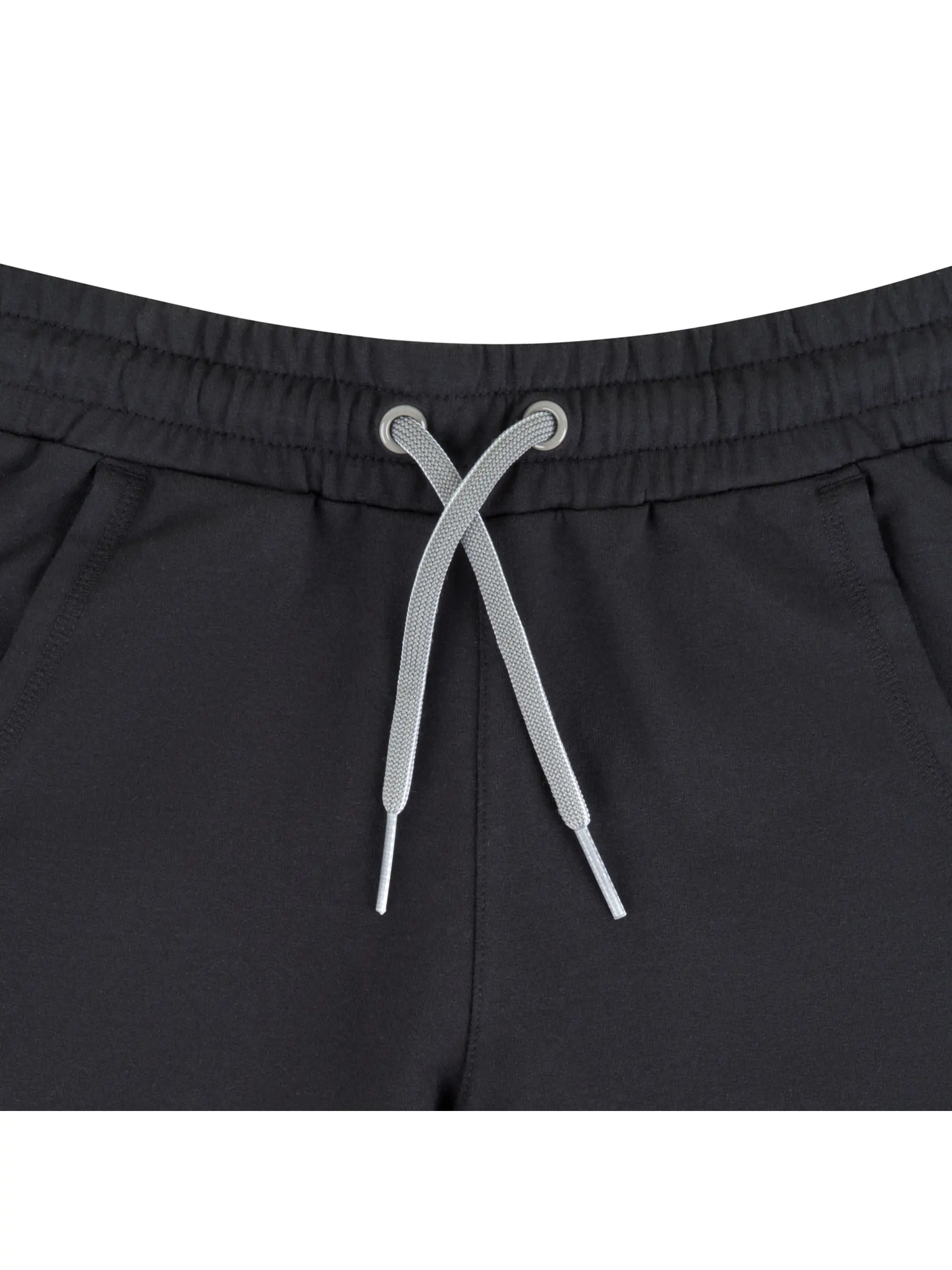 Sale, view full size image of Front view of Product detail - ZOGGS BYRON Junior Sports Jogger Pants black/white