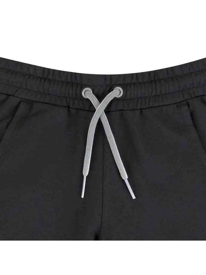 Sale, view full size image of Front view of Product detail - ZOGGS BYRON Junior Sports Jogger Pants black/white