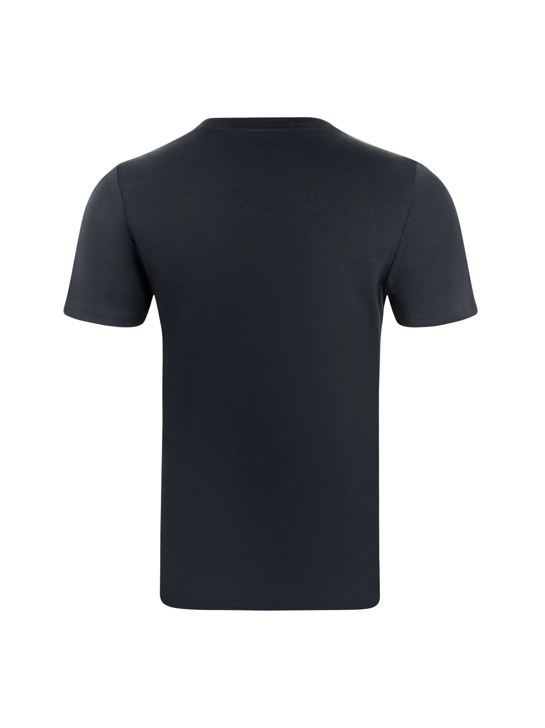 Sale, view full size image of Front view of Product detail - ZOGGS IVAN Mens Sports T-Shirt black/white