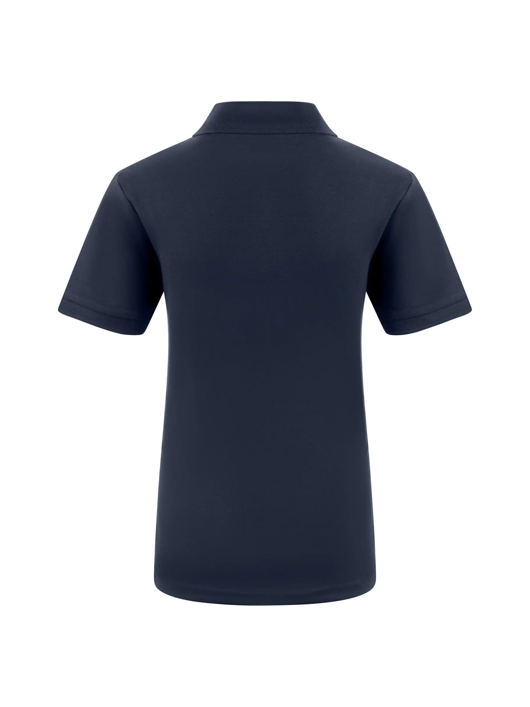 Sale, view full size image of Front view of Product detail - ZOGGS  Womens Club Polo T-Shirt dark blue