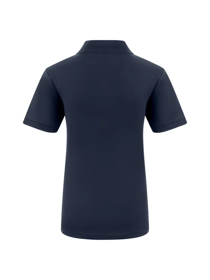 Sale, view full size image of Front view of Product detail - ZOGGS  Womens Club Polo T-Shirt dark blue