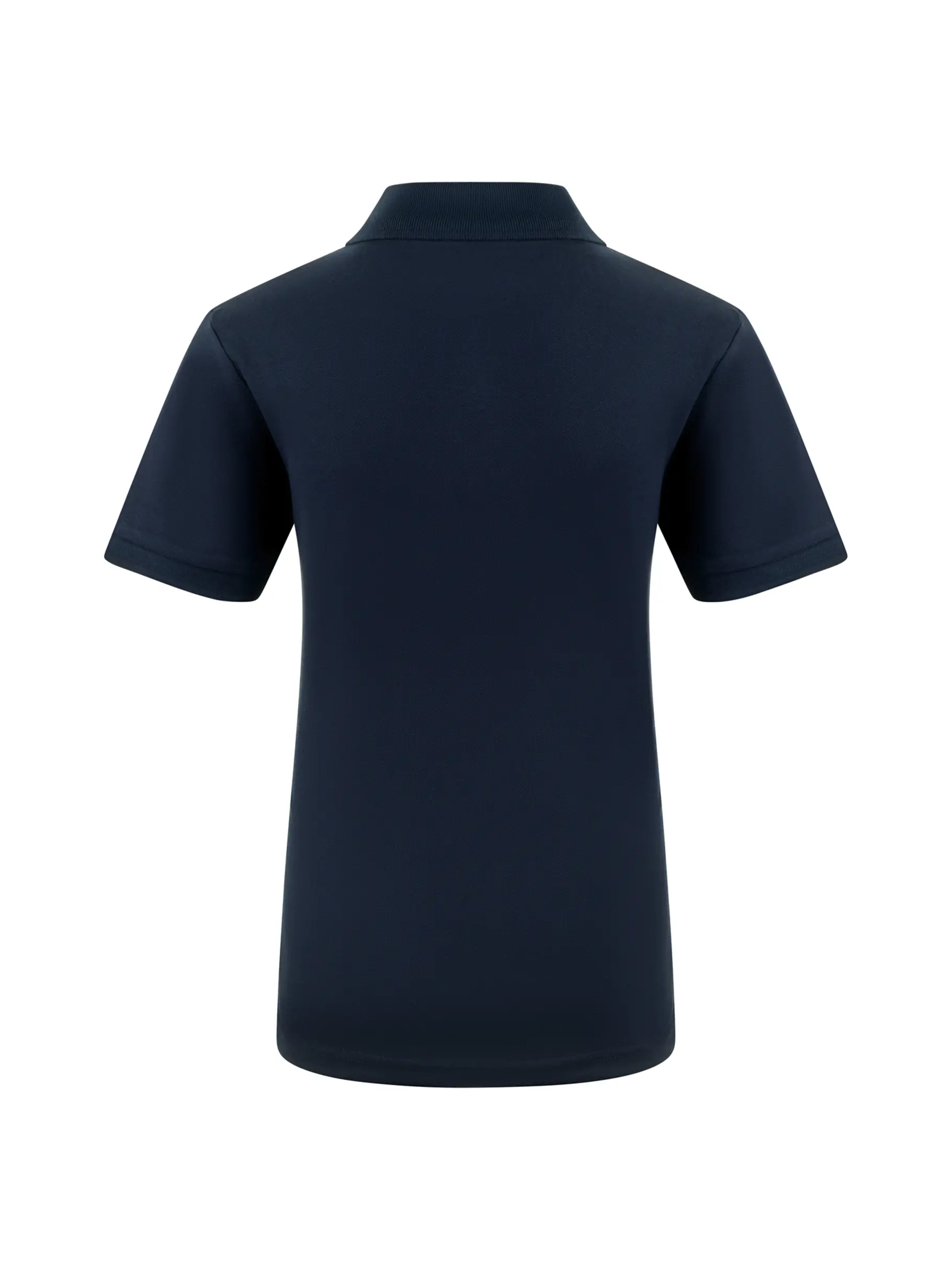 Sale, view full size image of Front view of Product detail - ZOGGS Club Junior Polo T-shirt dark blue