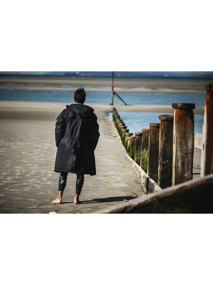 New, view full size image of Front view of Product detail - Zoggs Sports Swim Team Unisex Parka Coat