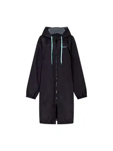 Display front view 3 of Product detail - Zoggs Unisex Pool Parka BKMN