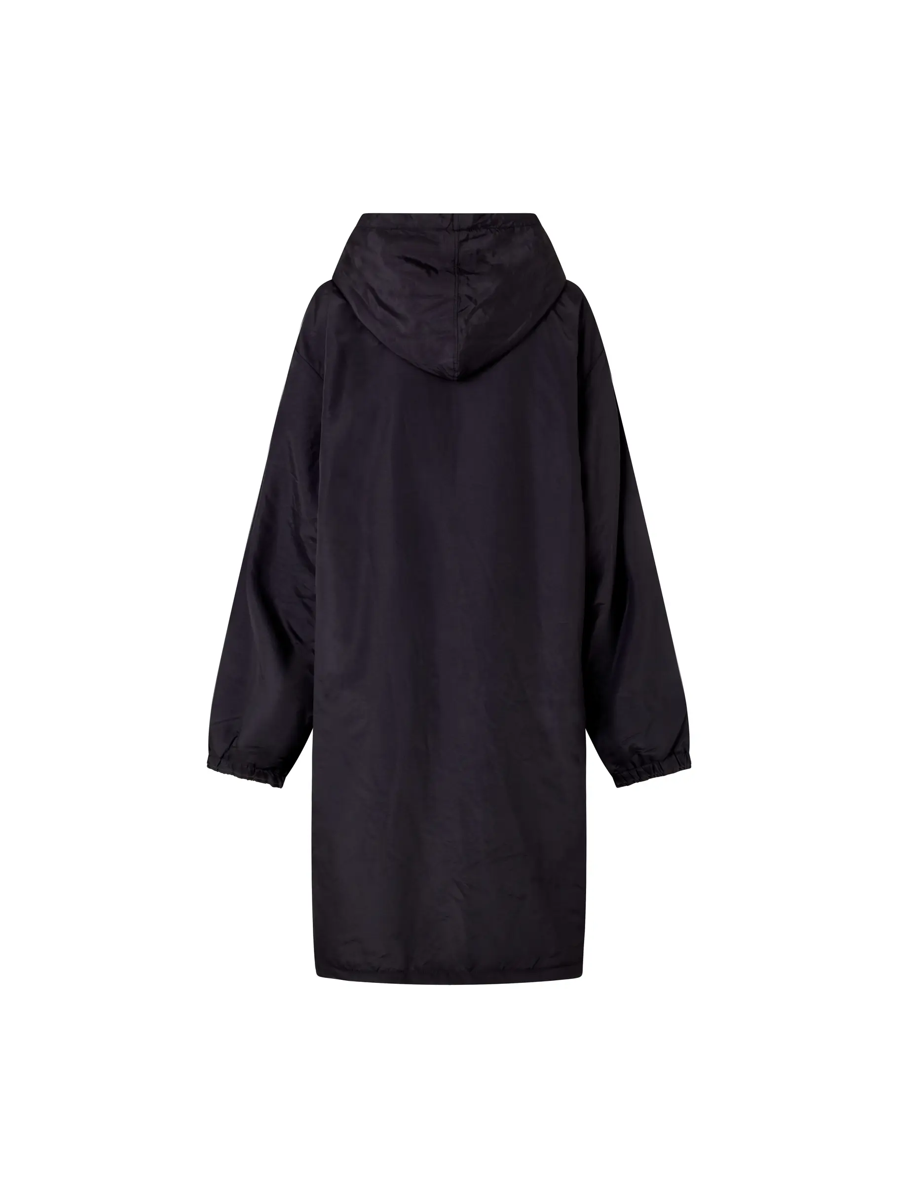 New, view full size image of Front view of Product detail - Zoggs Unisex Pool Parka BKMN