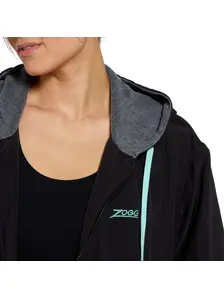 Display front view 9 of Product detail - Zoggs Unisex Pool Parka BKMN