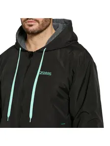 Display front view 10 of Product detail - Zoggs Unisex Pool Parka BKMN