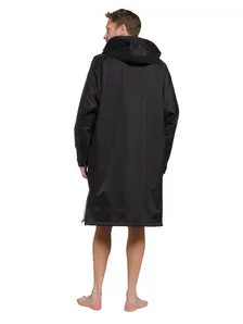 Display front view 7 of Product detail - Zoggs Unisex Changing Parka Coat BKMN