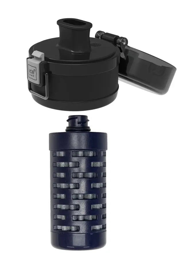 , view full size image of Front view of Product detail - Ice Bottle Water Filter Cap