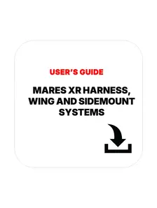 Display front view 1 of Product detail - Mares XR Harness, Wing and Sidemount Systems User's Guide