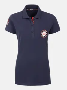 Display front view 1 of Product detail - SSI Ladies Polo dark blue