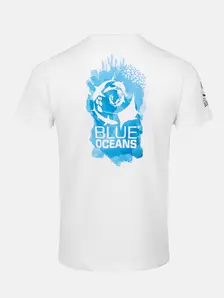 Display front view 1 of Product detail - Men's T-Shirt - Blue Oceans white