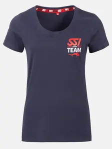 Display front view 2 of Product detail - SSI Diver T-shirt 2024 Women blue
