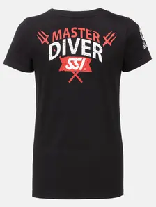 Display front view 1 of Product detail - SSI Master Diver T-Shirt Women black