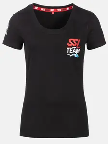 Display front view 2 of Product detail - SSI Waves T-shirt Women black