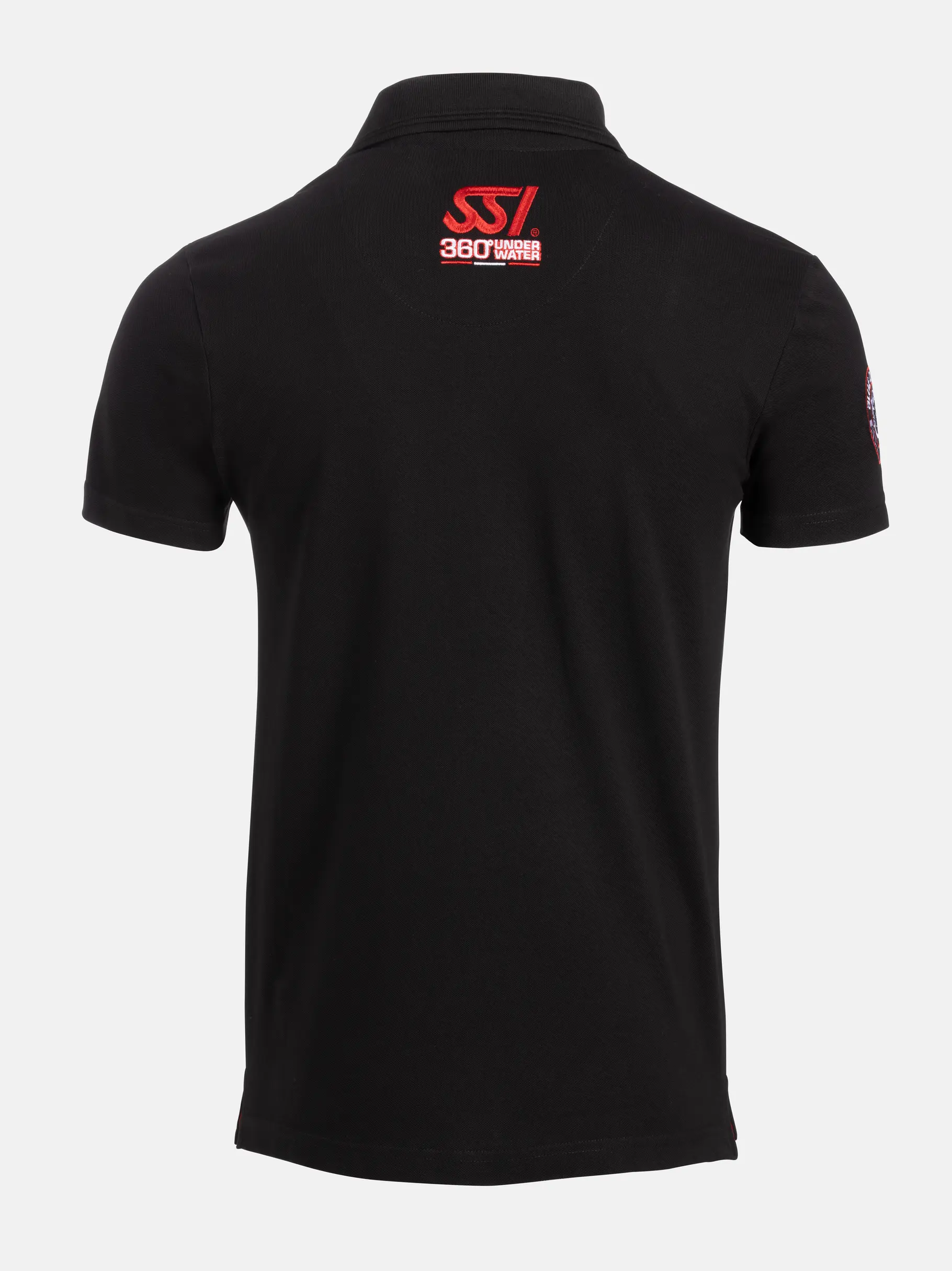 , visualizzare l'immagine full size della vista frontale di Product detail - Men's Polo - Instructor black