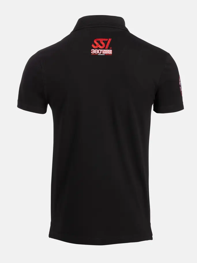 , Ansicht Großes Bild der Vorderseite Product detail - Men's Polo - Instructor black