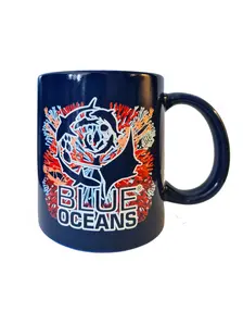 Display front view 1 of Product detail - Blue Oceans Coffee Mug Single