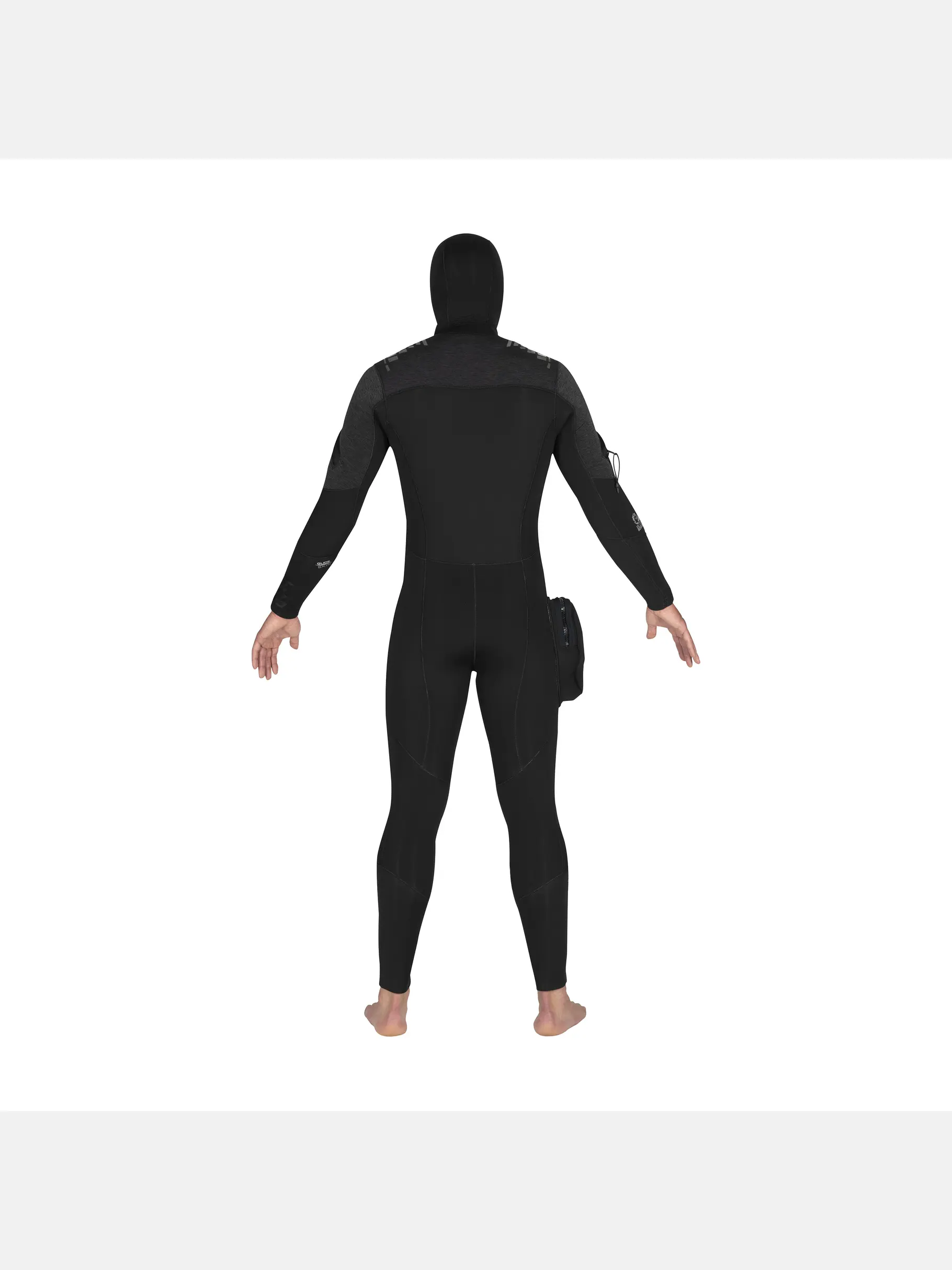 New, view full size image of Front view of Product detail - Wetsuit PRO THERM 8/7 Man SMU
