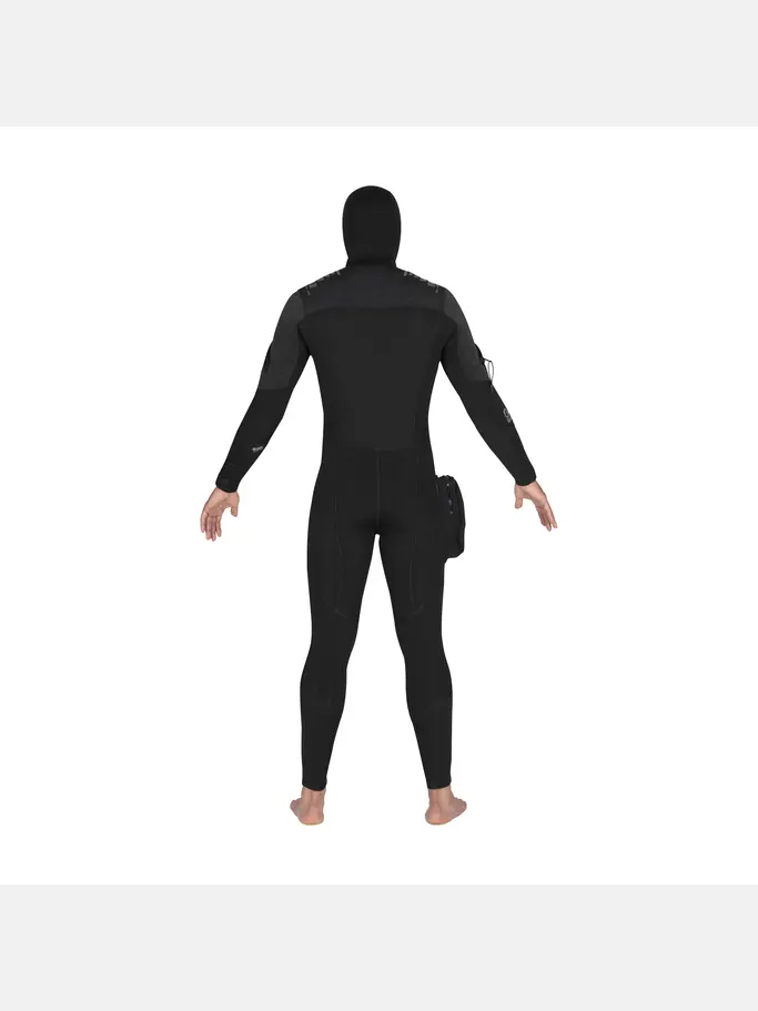 New, view full size image of Front view of Product detail - Wetsuit PRO THERM 8/7 Man SMU