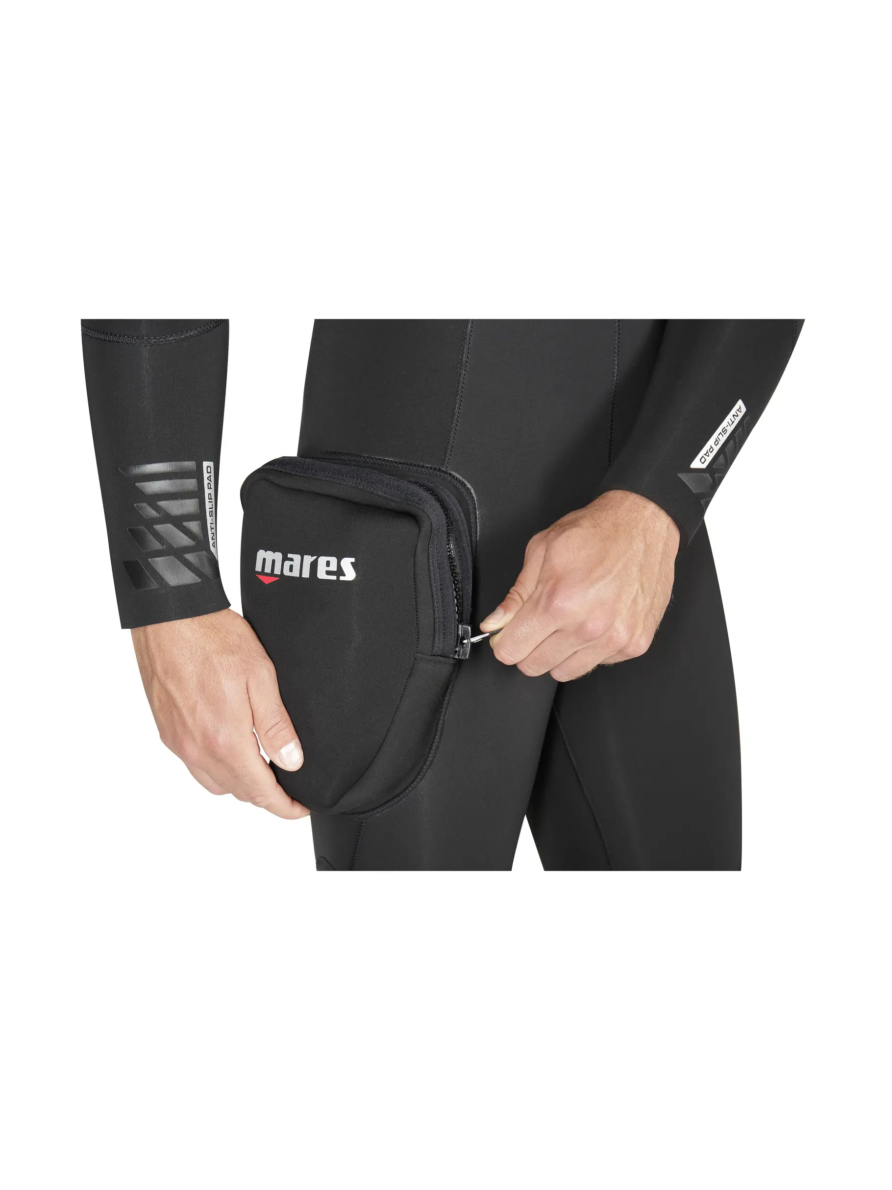 New, view full size image of Front view of Product detail - Wetsuit PRO THERM 8/7 Man SMU