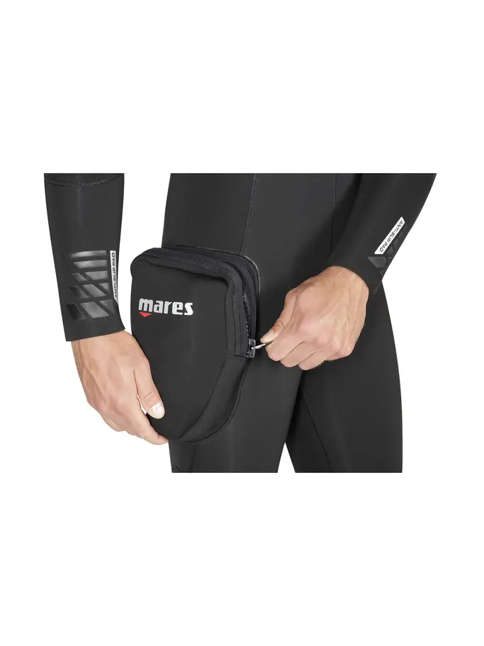New, view full size image of Front view of Product detail - Wetsuit PRO THERM 8/7 Man SMU