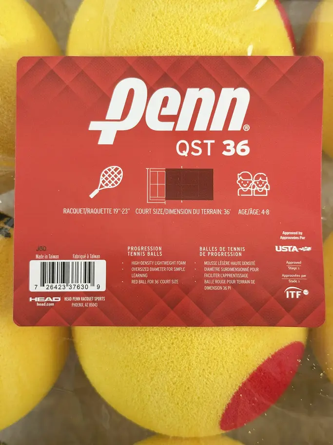 , view full size image of Front view of Product detail - Penn QST 36 - Foam
