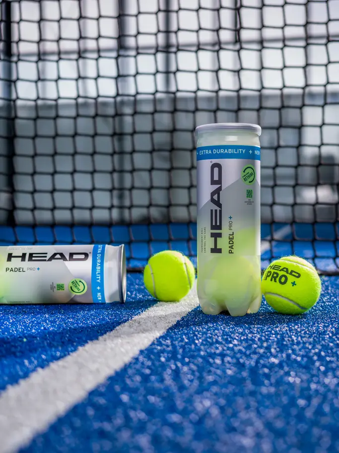 New, voir image en taille réelle de la vue frontale de Product detail - 3 Ball HEAD PADEL PRO+ Single Can