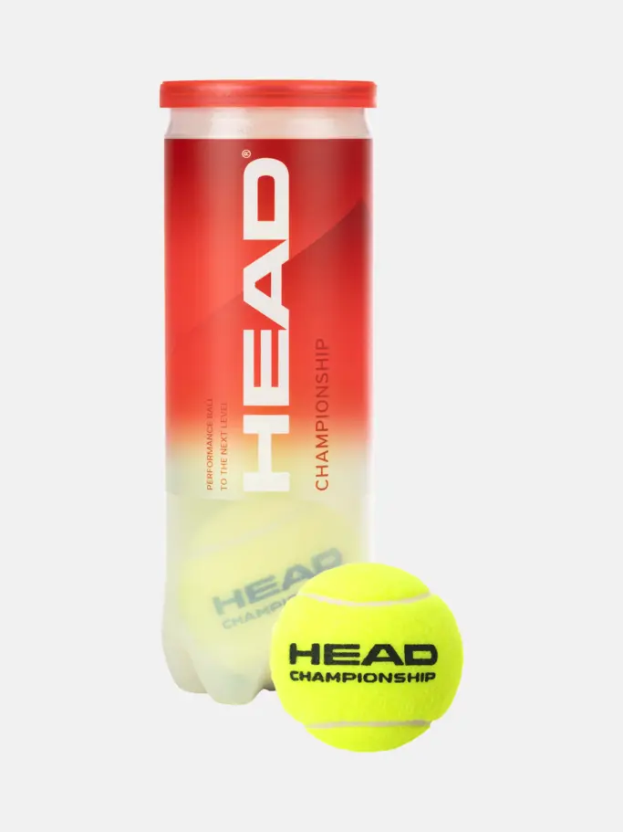 , voir image en taille réelle de la vue frontale de Product detail - HEAD CHAMPIONSHIP - 3 Ball Single Can
