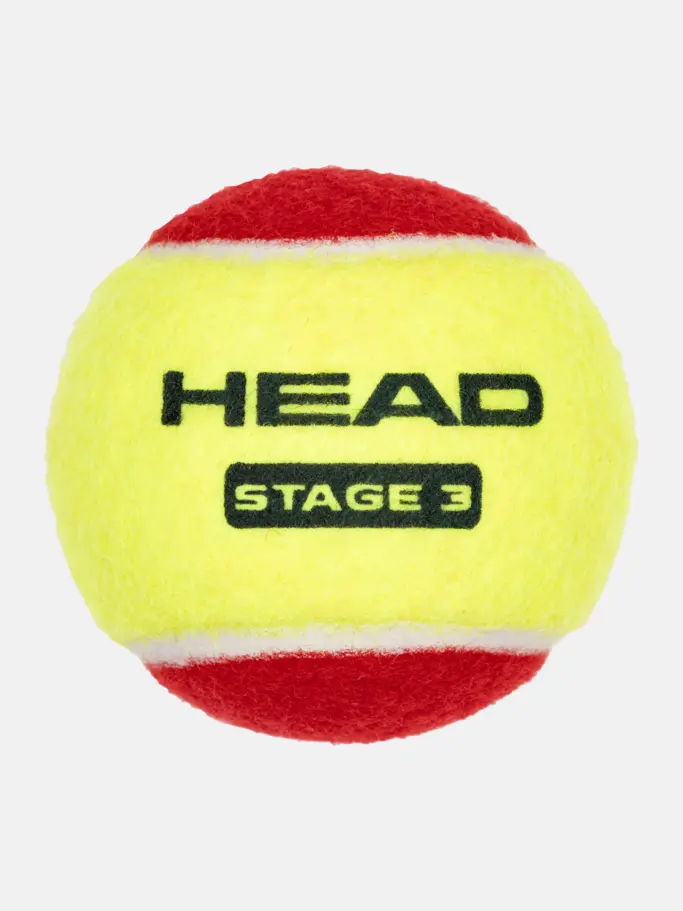 , voir image en taille réelle de la vue frontale de Product detail - HEAD T.I.P. Red - 3 Ball Single Can