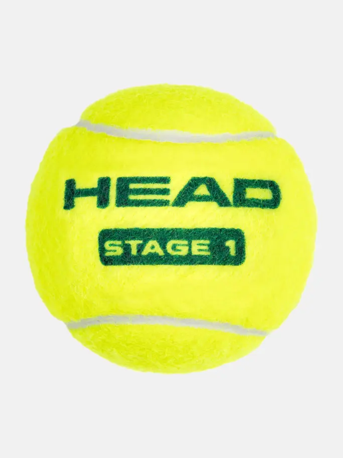 , view full size image of Front view of Product detail - HEAD T.I.P. Green - 3 Ball Single Can