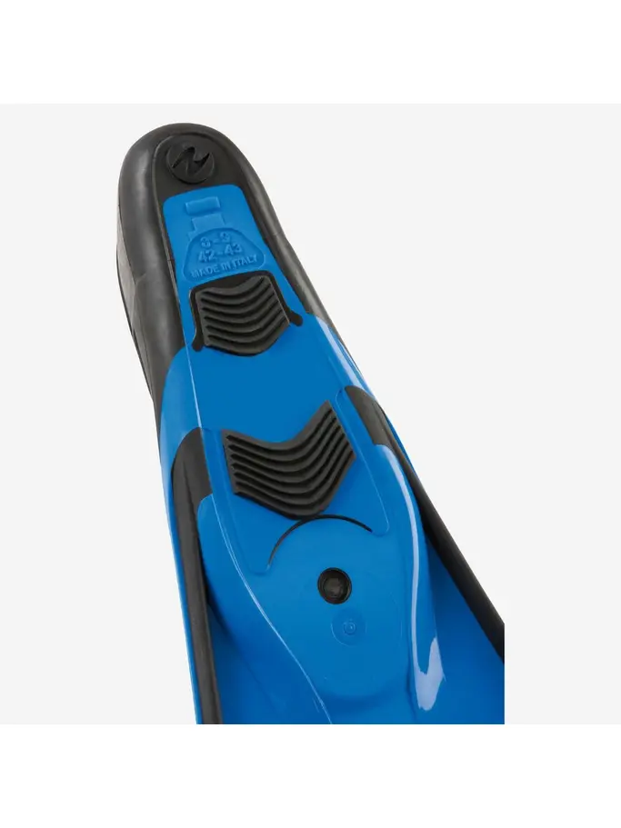 Out of Stock, view full size image of Front view of Product detail - WIND - Dive Fins blue/black