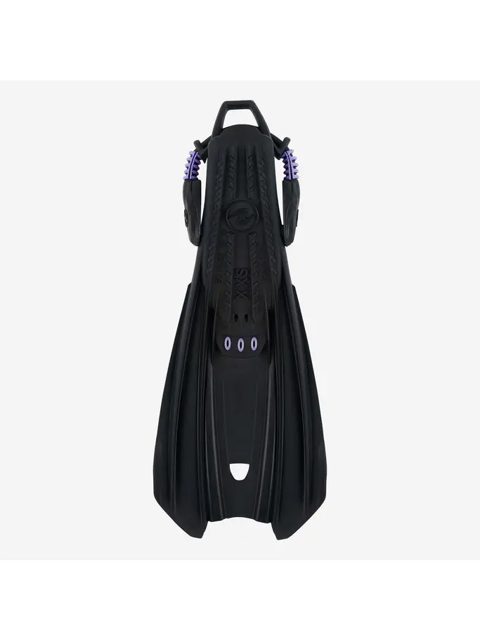 Out of Stock, view full size image of Front view of Product detail - STORM - Dive Fins black