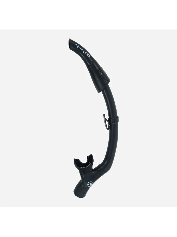 Out of Stock, view full size image of Front view of Product detail - IMPULSE CLASSIC - Dive Snorkel black