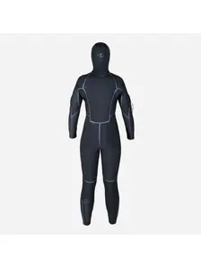 Display front view 2 of Product detail - SOLAFLEX - Women's Dive Wetsuit 8/7mm black