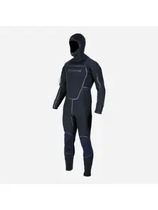 Display front view 1 of Product detail - SOLAFLEX - Men's Dive Wetsuit 8/7mm black