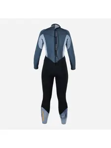 Display front view 2 of Product detail - AQUAFLEX - Women's Dive Wetsuit 7mm black/grey