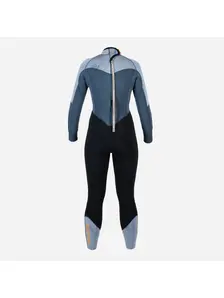 Display front view 2 of Product detail - AQUAFLEX - Women's Dive Wetsuit 5mm black/grey