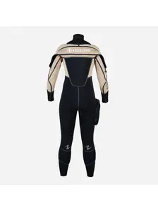 Display front view 2 of Product detail - ICELAND - Women's Dive Wetsuit 7mm BKBE