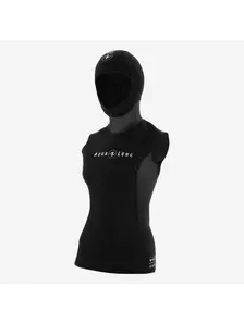 Display front view 1 of Product detail - HOODED UNDERVEST - Women's Dive Vest 2.5mm black