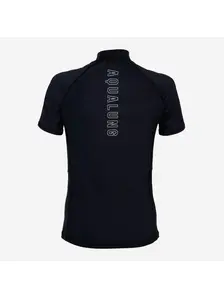 Display front view 4 of Product detail - SLIM FIT RASHGUARD - Women's Short Sleeve black
